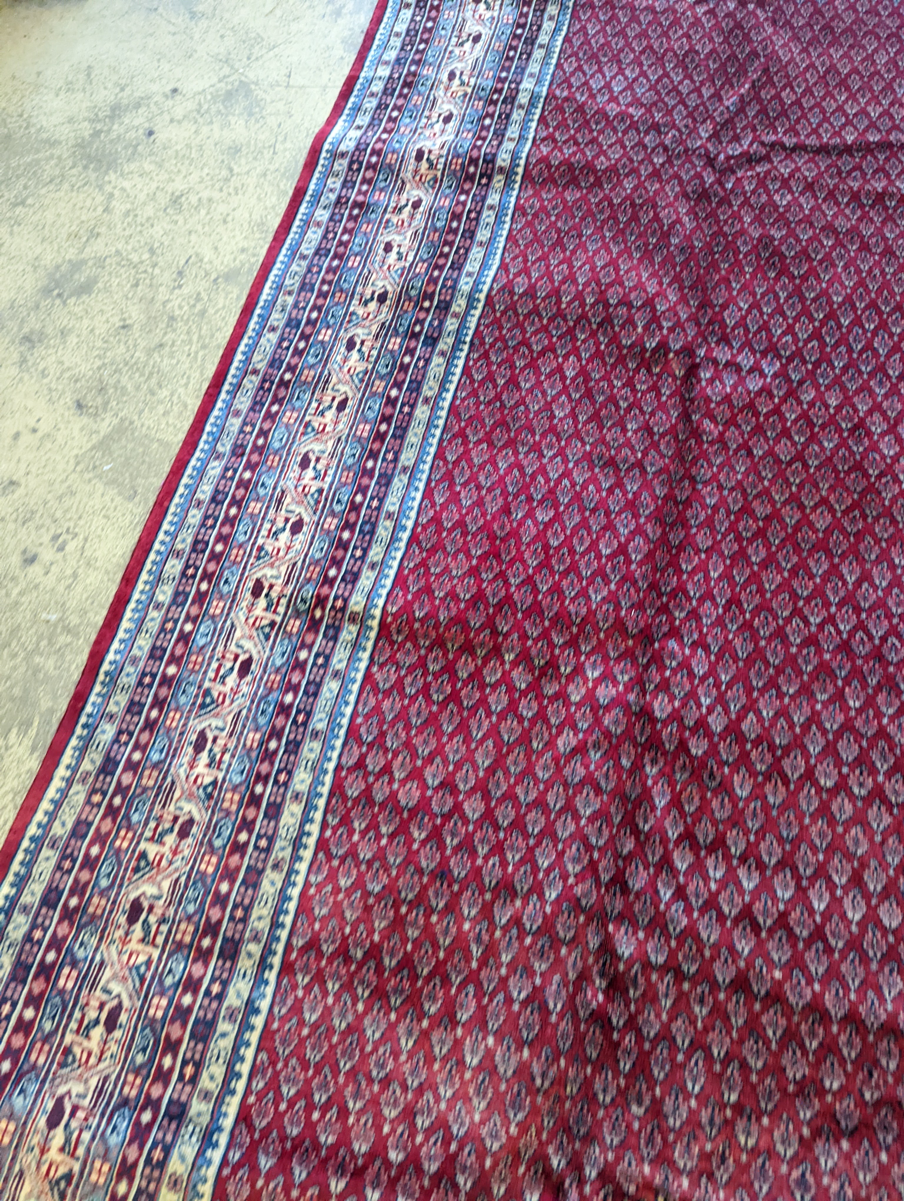 An Araak carpet, 350 x 250cm